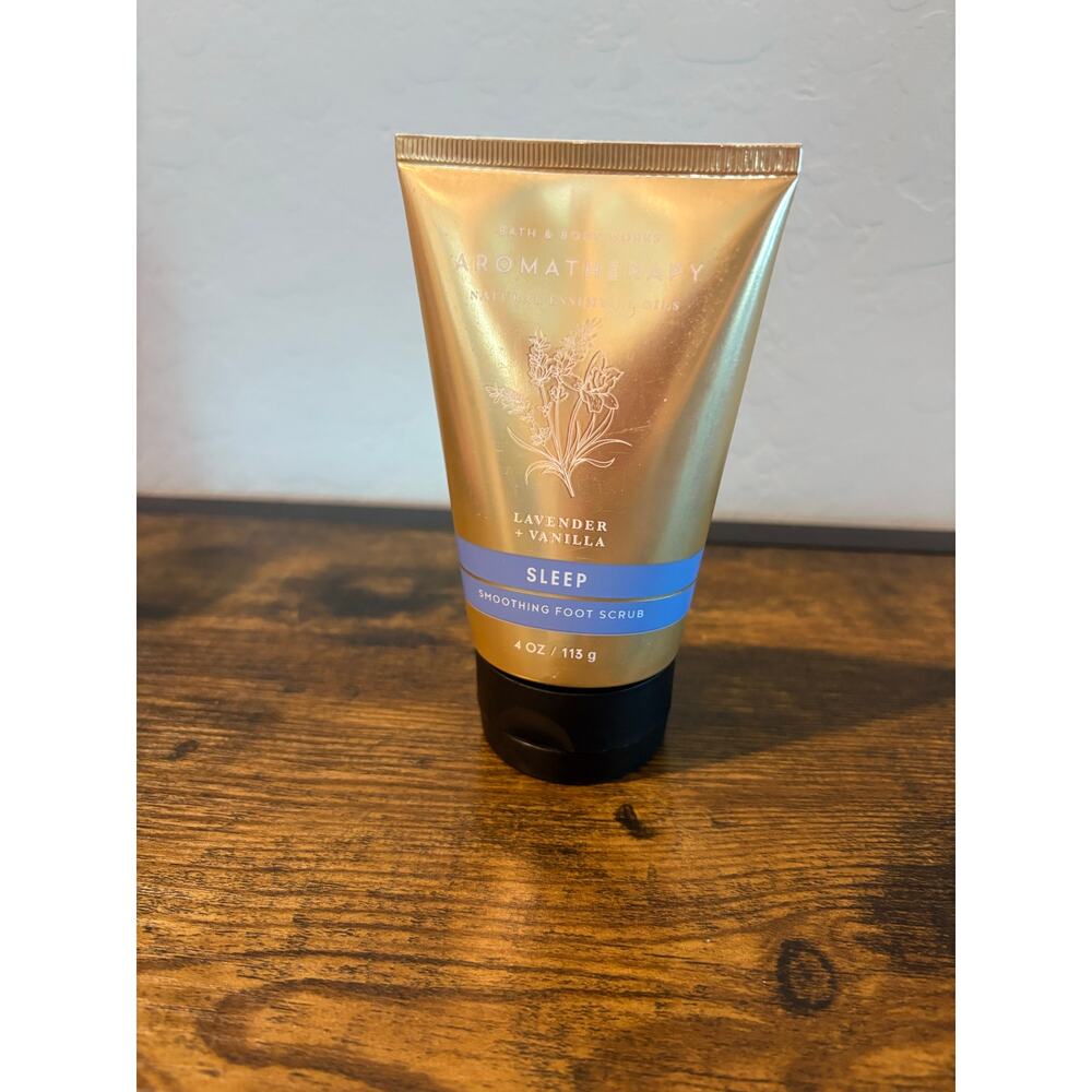 Bath and Body Works Lavender and Vanilla Foot Scrub